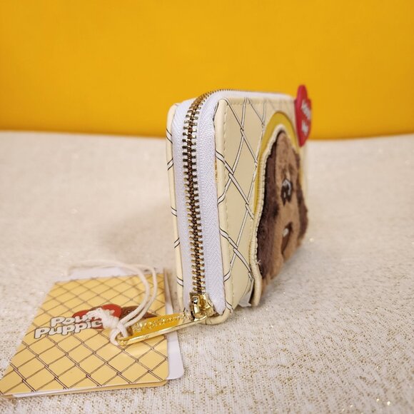 Loungefly Pound Puppies 40th Anniversary Plush Zip Around Wallet NEW - Picture 4 of 13